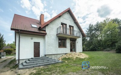 Wolnostojący dom z dużą działką 822 m² Konstantynów Łódzki – Wypoczynkowa - Netdomy
