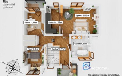 Przestronny bliźniak 160 m² z ogrodem – Warszawa Wawer, Wał Miedzeszyński - Netdomy