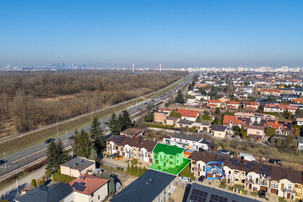 Przestronny bliźniak 160 m² z ogrodem – Warszawa Wawer, Wał Miedzeszyński - Netdomy
