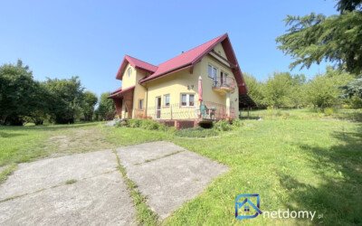 Komfortowy dom wolnostojący z dużą działką w Pielgrzymowicach - Netdomy