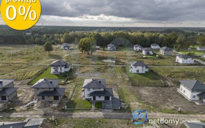 Nowy energooszczędny dom wolnostojący 161 m2 z ogrodem – Nadbiel k. Warszawy - Netdomy
