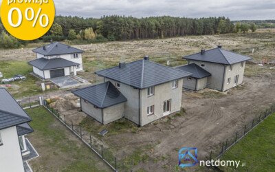 Nowy energooszczędny dom wolnostojący 161 m2 z ogrodem – Nadbiel k. Warszawy - Netdomy