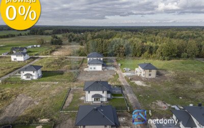 Nowy energooszczędny dom wolnostojący 161 m2 z ogrodem – Nadbiel k. Warszawy - Netdomy