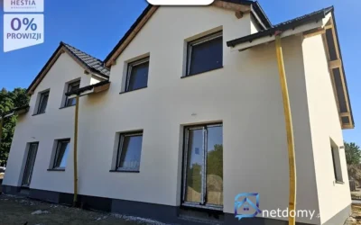 Nowoczesny bliźniak w zielonej okolicy Śmierdnicy – 110,30 m² - Netdomy