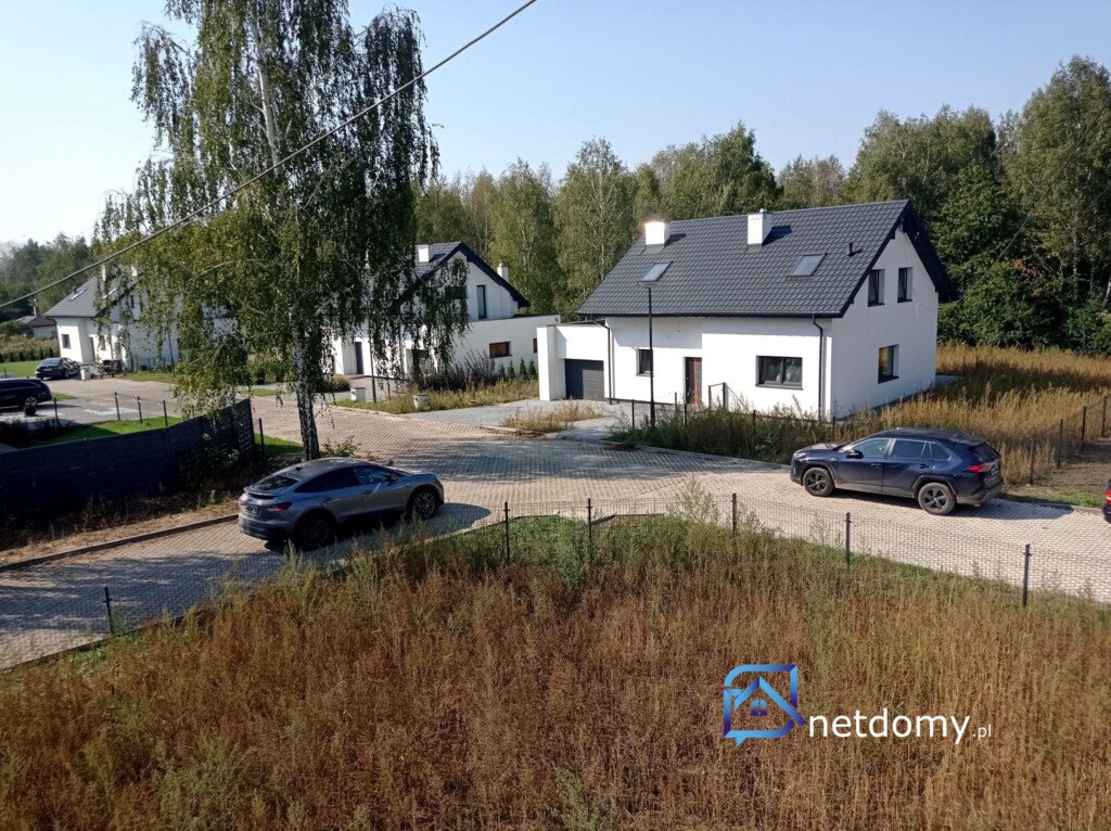 Nowoczesny dom wolnostojący z tarasem – Łódź Chojny 170 m² - Netdomy