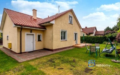 Przestronny dom wolnostojący 160 m² w Suchym Dworze – ogród, garaż, blisko Gdyni - Netdomy