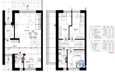 Nowoczesny segment w spokojnej okolicy Gaju 86 m² - Netdomy