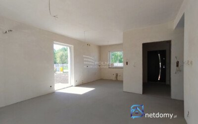 Nowy bliźniak z garażem i ogrodem – Konstantynów Łódzki 132 m² bez prowizji - Netdomy