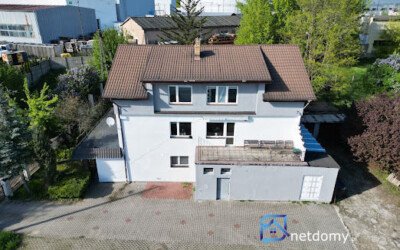 Funkcjonalny dom z warsztatem i biurem przy ul. Warszawskiej w Poznaniu - 335 m2 - Netdomy