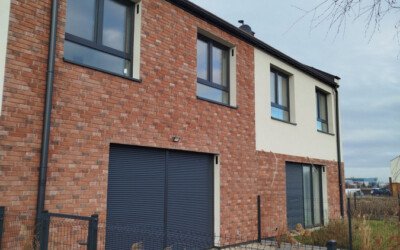 Nowoczesny dom z ogrodem i garażem – Bielany Wrocławskie 151,85 m² - Netdomy