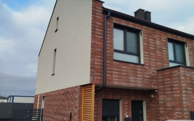 Nowoczesny dom z ogrodem i garażem – Bielany Wrocławskie 151,85 m² - Netdomy