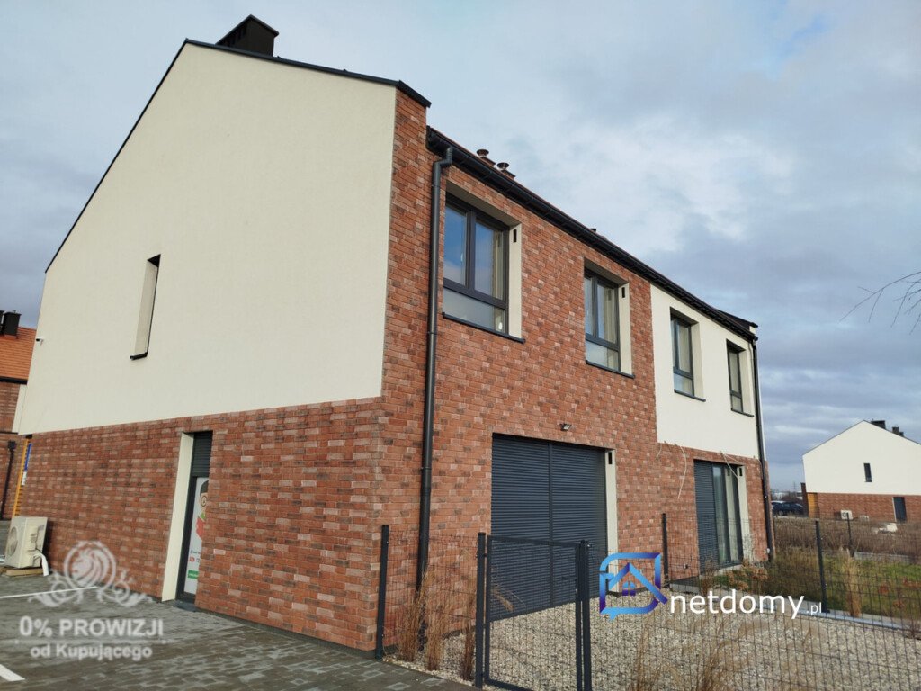 Nowoczesny dom z ogrodem i garażem – Bielany Wrocławskie 151,85 m² - Netdomy