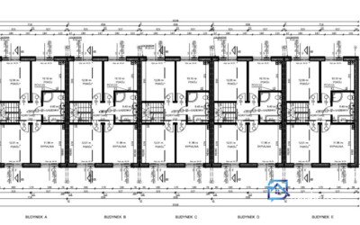 Nowy dom szeregowy 119 m² na Czyżkówku w Bydgoszczy – stan deweloperski - Netdomy