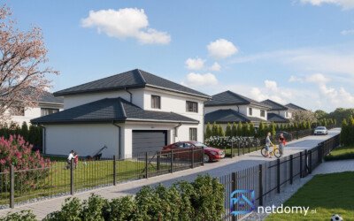 Nowoczesny dom wolnostojący 213 m² z ogrodem 853 m² – Jakubowice Konińskie k. Lublina - Netdomy