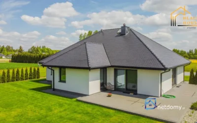 Przestronny dom wolnostojący 174 m² na działce 2200 m² – Piotrowice, Strzyżewice - Netdomy