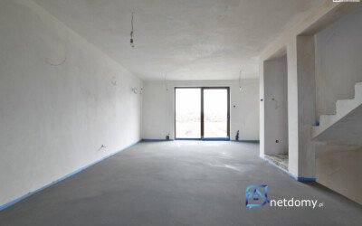 Nowoczesny szeregowiec w stanie surowym zamkniętym w Lublinie – Kośminek, 148 m² - Netdomy