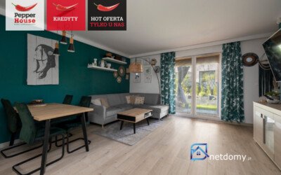 Segment skrajny z ogrodem w Gdańsku Jasień – 4 pokoje, 73,28 m² - Netdomy