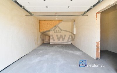 Nowoczesny dom bliźniak z garażem – Łochowice k. Bydgoszczy 138 m² - Netdomy