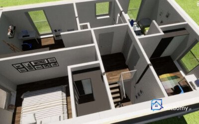 Nowy bliźniak 115 m2 – Lublin Dziesiąta, stan deweloperski z garażem - Netdomy
