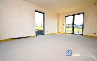Energooszczędny bliźniak 113,7 m² z działką 5 ar – Nasutów, gm. Niemce - Netdomy