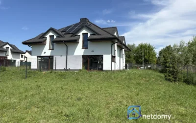 Dom bliźniak 136 m² z fotowoltaiką i pompą ciepła – Katowice Zarzecze - Netdomy