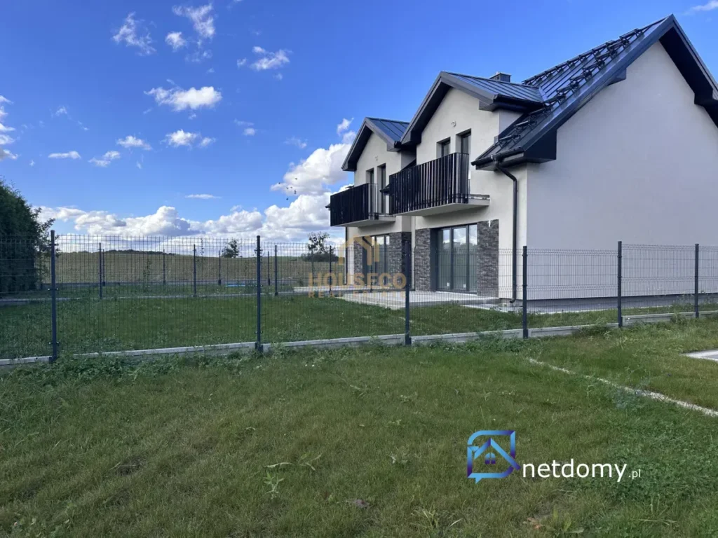 Przestronny dom bliźniak 90 m² w Pszczółkach k. Gdańska - Netdomy
