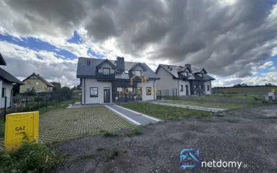 Przestronny dom bliźniak 90 m² w Pszczółkach k. Gdańska - Netdomy