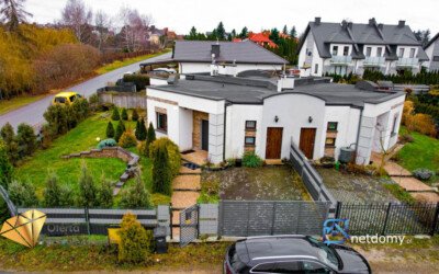 Parterowy segment z ogrodem – Świdnik, ul. Jaśminowa 63,8 m² - Netdomy