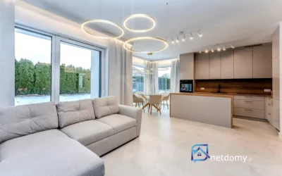 Nowoczesny bliźniak 123 m² z tarasem i klimatyzacją – Świdnik - Netdomy