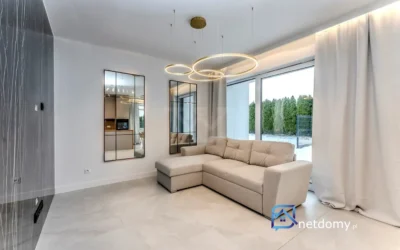 Nowoczesny bliźniak 123 m² z tarasem i klimatyzacją – Świdnik - Netdomy