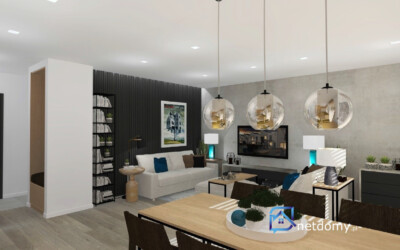 Nowoczesny dom szeregowy na Osiedlu Słonecznym w Żołędowie – idealny dla rodziny - Netdomy