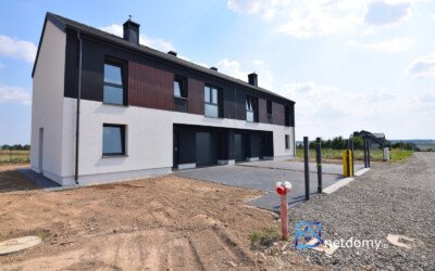Nowoczesny bliźniak w Wilczopolu 109 m² z garażem i ogrodem – Lublin - Netdomy
