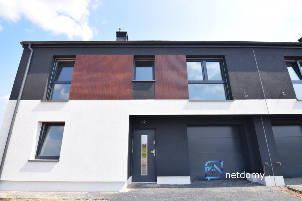 Nowoczesny bliźniak w Wilczopolu 109 m² z garażem i ogrodem – Lublin - Netdomy