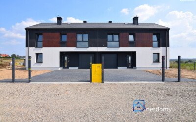 Nowoczesny bliźniak w Wilczopolu 109 m² z garażem i ogrodem – Lublin - Netdomy