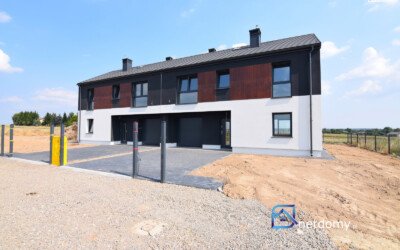 Nowoczesny bliźniak w Wilczopolu 109 m² z garażem i ogrodem – Lublin - Netdomy