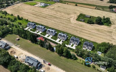 Nowoczesny bliźniak 110 m² z garażem, Jakubowice Konińskie – 10 min od Lublina - Netdomy