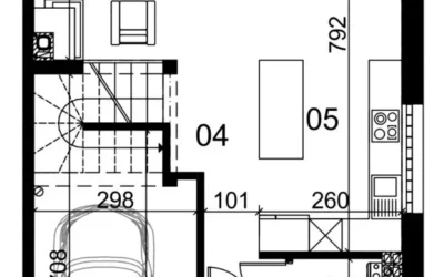 Nowy dom szeregowy 6 pokoi Kostuchna Katowice 182 m² przy lesie - Netdomy