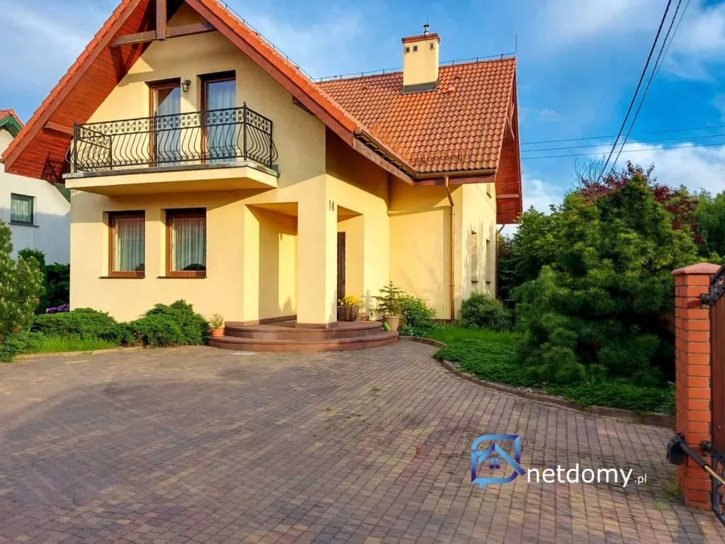 Stylowy dom wolnostojący 300 m² Podlesie Katowice ul. Zachodnia - Netdomy