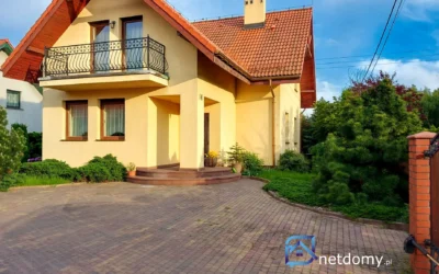 Stylowy dom wolnostojący 300 m² Podlesie Katowice ul. Zachodnia - Netdomy