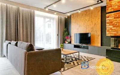 Nowy dom szeregowy 6 pokoi Kostuchna Katowice 182 m² przy lesie - Netdomy