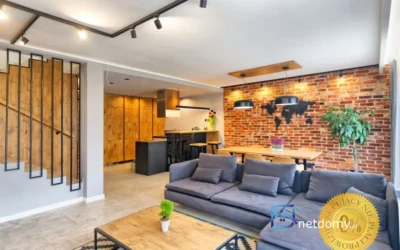 Nowy dom szeregowy 6 pokoi Kostuchna Katowice 182 m² przy lesie - Netdomy