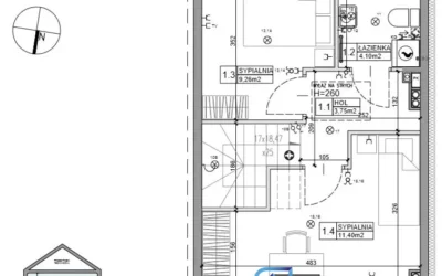 Zielone Ogrody – energooszczędny bliźniak 65 m² z ogrodem w Łodzi‑Chojnach - Netdomy