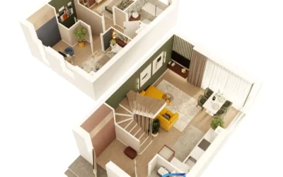 Zielone Ogrody – energooszczędny bliźniak 65 m² z ogrodem w Łodzi‑Chojnach - Netdomy