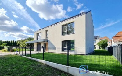 Nowy dom wolnostojący z garażem w spokojnej części Szczecina - Stołczyn - Netdomy