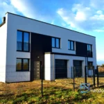 Nowoczesny bliźniak 130 m² z garażem i ogrodem – Wrocław Kłokoczyce - Netdomy