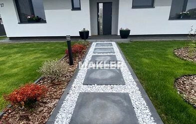 Nowoczesny dom wolnostojący 119 m² z balkonem i tarasem w Łochowie - Netdomy