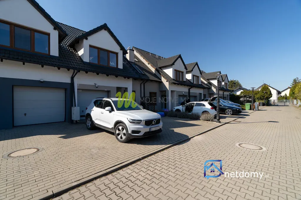 Szeregowy dom z ogródkiem na zamkniętym osiedlu w Poznaniu-Grunwald – 135,90 m² - Netdomy