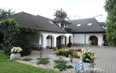 Wolnostojący dom z sauną i ogrodem w Zemborzycach, Lublin – 245 m² - Netdomy