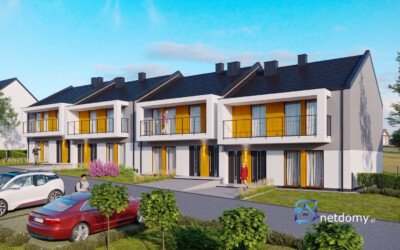 Nowy segment 88 m² z ogrodem – Magnoliowa Polana, Wieliczka - Netdomy