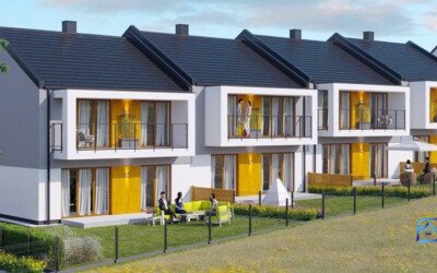 Nowy segment 88 m² z ogrodem – Magnoliowa Polana, Wieliczka - Netdomy